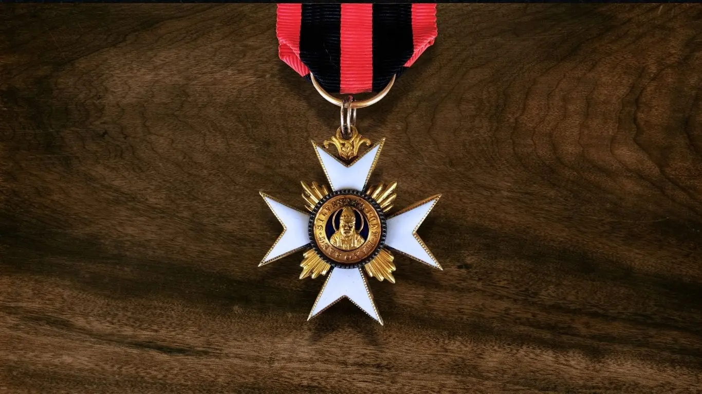 Insignia of the Order of Pope St. Sylvester