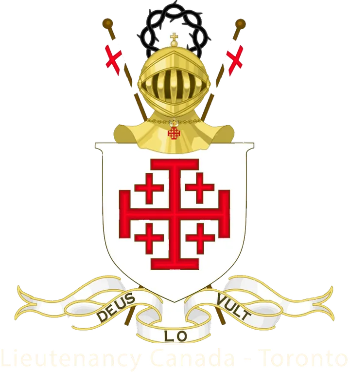 Coat of arms of the Equestrian Order of the Holy Sepulchre of Jerusalem, Lieutenancy Canada – Toronto